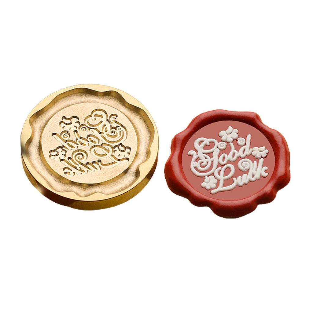 Wax Seal Stamp Head Replacement Emboss Sealing Wax Scrapbooking Stamps Head Brass Sealing Stamp Head Wax Stamp Head Only