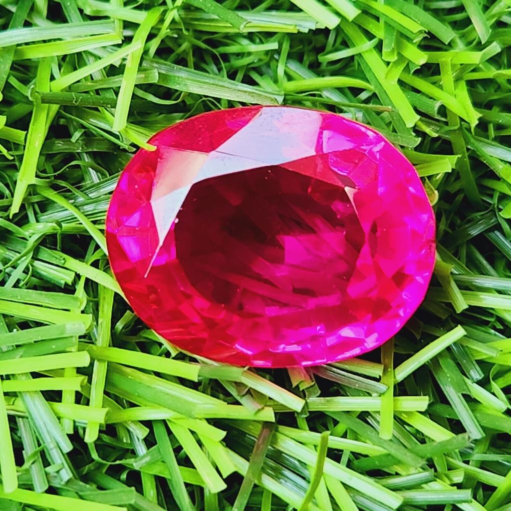 46.90 Ct Natural Mozambique Pink Sapphire Oval Cut Certified Loose Gemstone