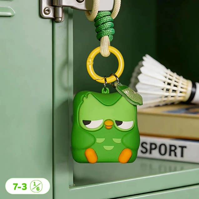 New Original Blind Box Duolingo Fragrance Pendant Series Cotton PVC Doll Mystery Box Car Bag Decor Cute Toy Birthday Gift