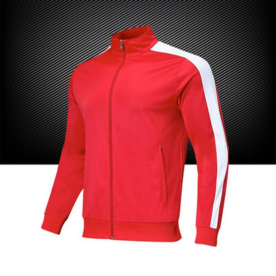 Unisexové fotbalové tréninkové soupravy - S dlouhým rukávem, Jednobarevné sportovní bundy pro dospělé a děti, Ideální na jaro a podzim