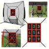 Baseball Softball Practice Net with Adjustable Strike Zone Target Baseball Target Net Baseball Backstop Net for Throwing Batting