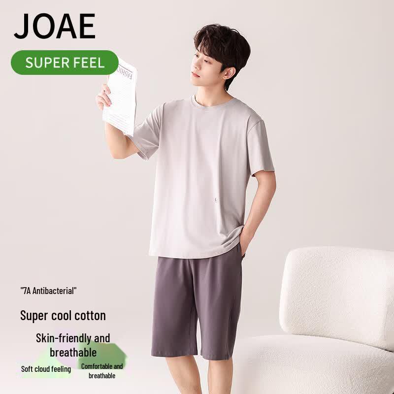 JOAE Men s 7A Antibacterial Cotton Pajama Set XXL