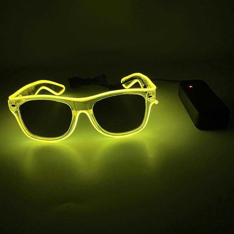 NEW Led Glasses Lights Rave Parties Glowing Glasses with Led Light Up Glasses Led Sunglasses Wedding Party Accessories SG05