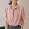 Women's Japanese-Inspired Loose-Fit Summer Top with Professional Elegance