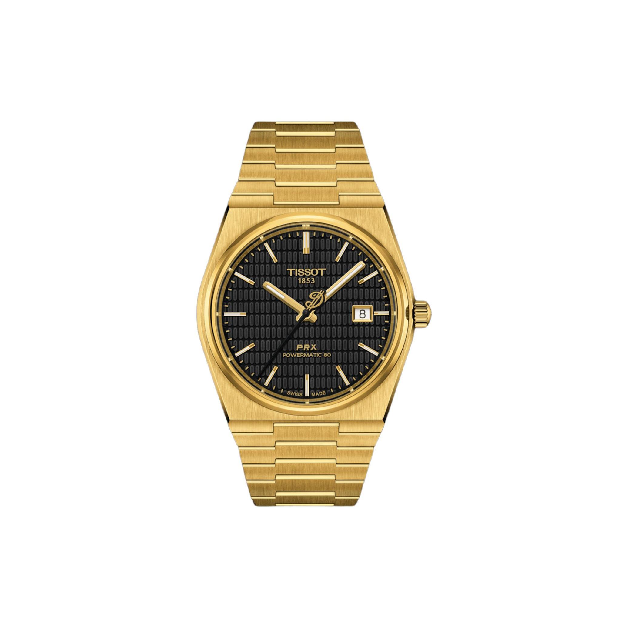 

TISSOT PRX Automatic Mechanical Movement 100m Water Resistance Men s Watches Watch 40mm Black Dial T137.407.33.051.00 Black Dial
