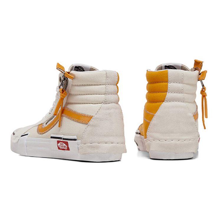 Vans SK8 HI Shoes White/Yellow VN0A3WM1ZGD