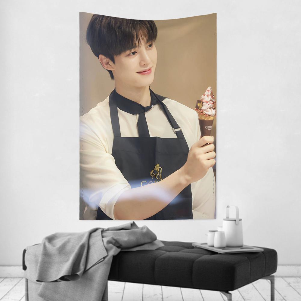 Korean Actor Song Kang Tapestry Room Decor Wall Cloth Party Hanging Background Room Decor Baby Room