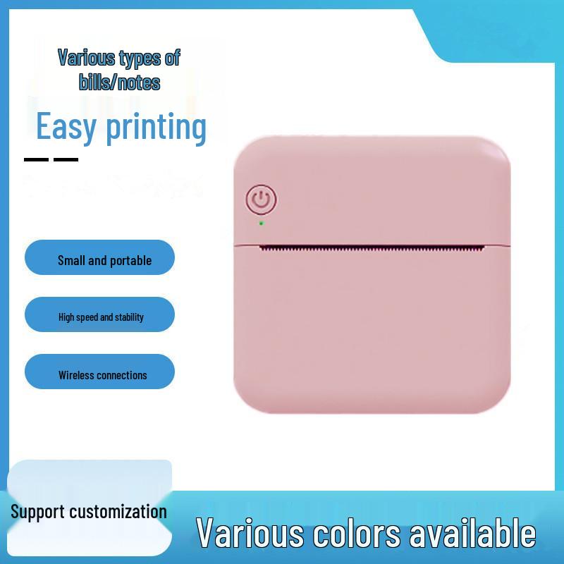 Portable Bluetooth Thermal Mini Printer for Receipts & Inventory with Wireless Printing