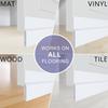 1M Door Bottom Sealing Strip Under-Door Sweep Weather Stripping Light Noise Dust Blocking Windproof Door Stopper Door Bottom Gap Filler Strip