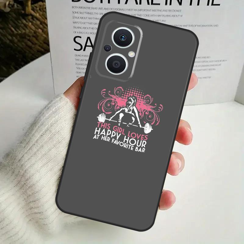 

Fitness Girl Gym Phone Case For OPPO Reno 14F 12F 12 11 13 F 10 Pro 8T 7 8 Lite OPPO Find X9 X8 X6 X5 Pro Cover OPPO Reno11