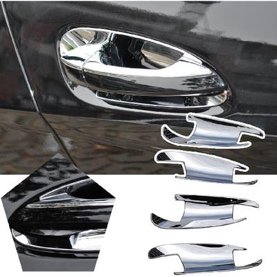 Chrome Door Handle Inserts Cup Trim Fit For Mercedes-Benz C W204 GLK X204 ML GL GLS GLE Class W166 X166 2013 2014 2015 2016 2017 2018