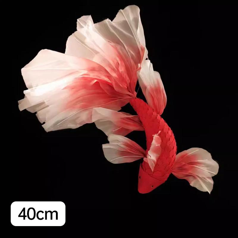 

Подвесное украшение для рыбы, кулон, красный цвет, сделай сам, украшение для Праздника Весны, Нового Года, Свадебной вечеринки, украшения с узором рыбы кои