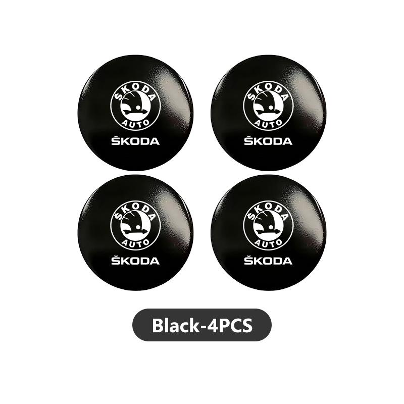 

Car Wheel Center Sticker Wheel Center Hub Cap Badge Decoration Decal For Skoda Octavia 2 3 Karoq Superb Rapid Kamiq Kodiaq