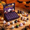 Kids Holiday Gift with Figures 24 Day Advent 2026 Calendar Halloween Countdown Box 24-day Novelty