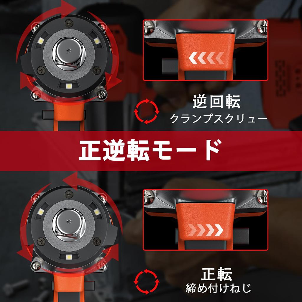 DayPlus Electric Impact Tire Brushless Powerful Impact of 550 3000 Two Makita LED Auto Variable Automatic Nut Bolt and Discharge Fastening Tool for