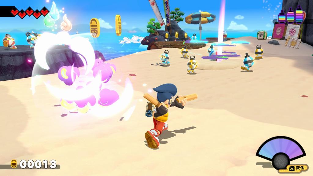 Märchendrama Bakel, der Marderhund Matsuri ~ Die Leiden des Orakels Taro! ! ~ -Schalter