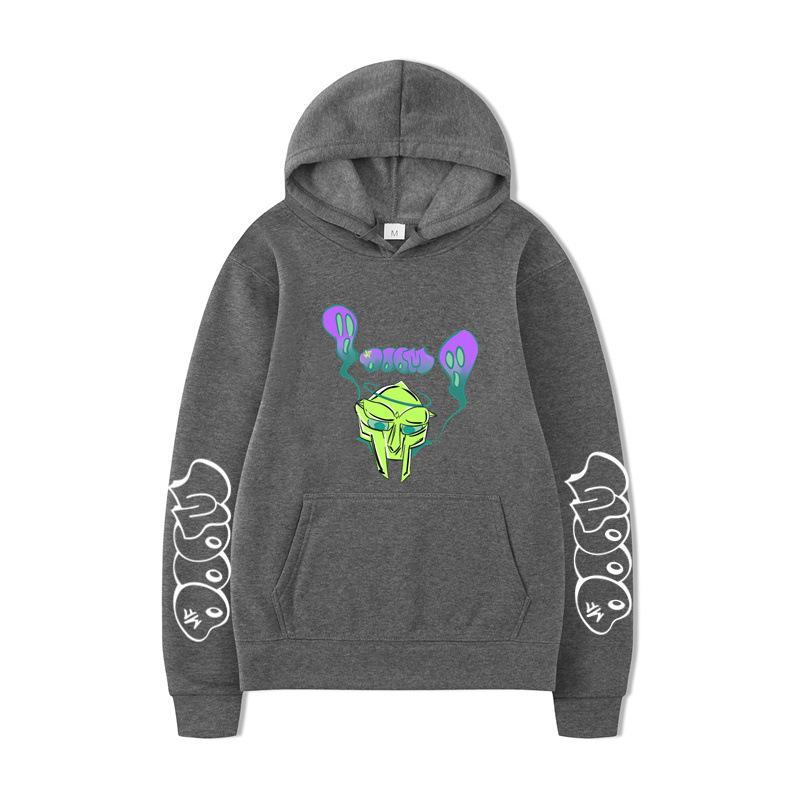 Hip-hop Singer Mf Doom Hoodies Singer New Printing Sweatshirts for Fans Long Sleeve Men Women Clothing Sudaderas Hoody