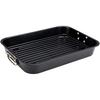 1Pcs Nonstick Roasting Pan with Handles Baking Dish for Turkey BBQ Vegetbale Roasting Pans for Oven Baking Mold