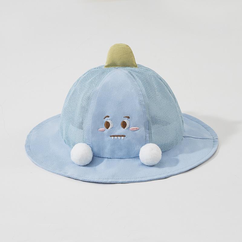Kids Cartoon Bucket Hat Spring Summer Boys Girls Sun Protection Outdoor Cool Sun Hat one size/46-50cm