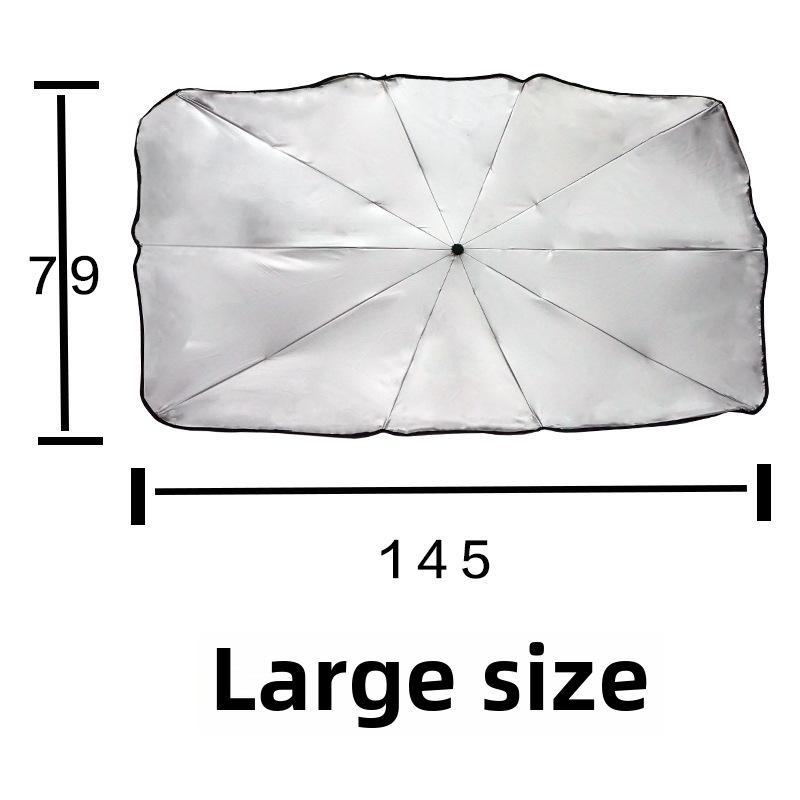

Солнцезащитный экран для лобового стекла автомобиля. Сохраните прохладу и комфорт в автомобиле с помощью этого солнцезащитного экрана.