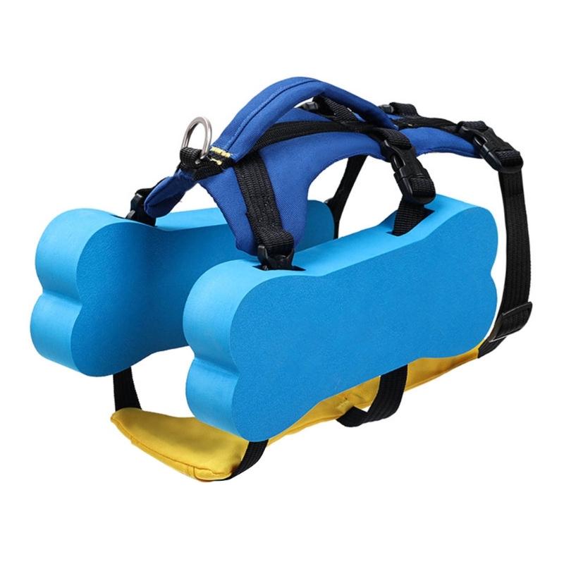 

Купальник для собаки Безопасный купальник Спасательная ручка для плавания собаки Спасательный жилет для собаки с ручкой Плавучее средство S