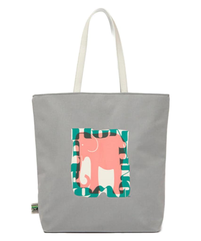 Hunting World Tote Borneo Pink Bag, Large, 7805BNO, Charity,