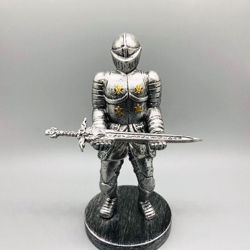 Executive Knight Pen & Phone Stand with Magnetic Sword Game Controller Holder