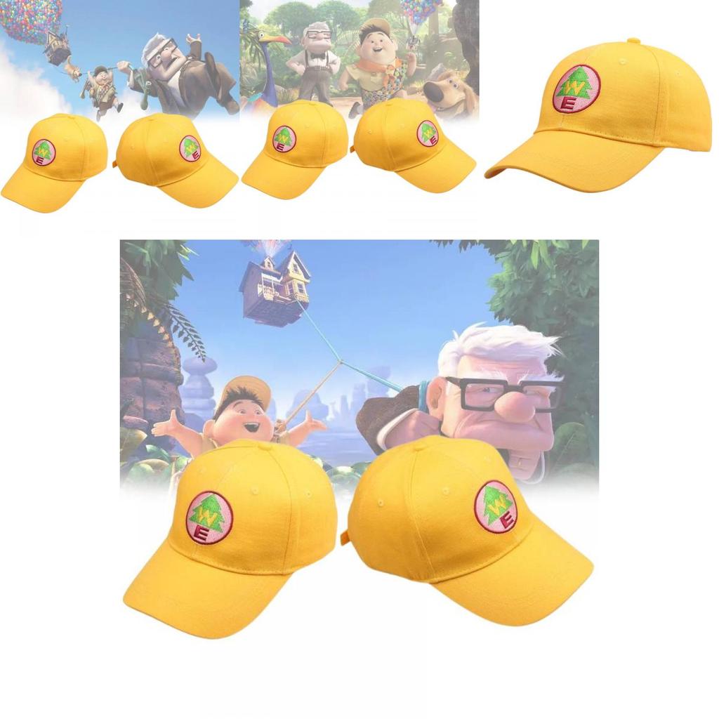 Up Russell Cosplay Baseball Cap With Cotton Material For Anime Fans
