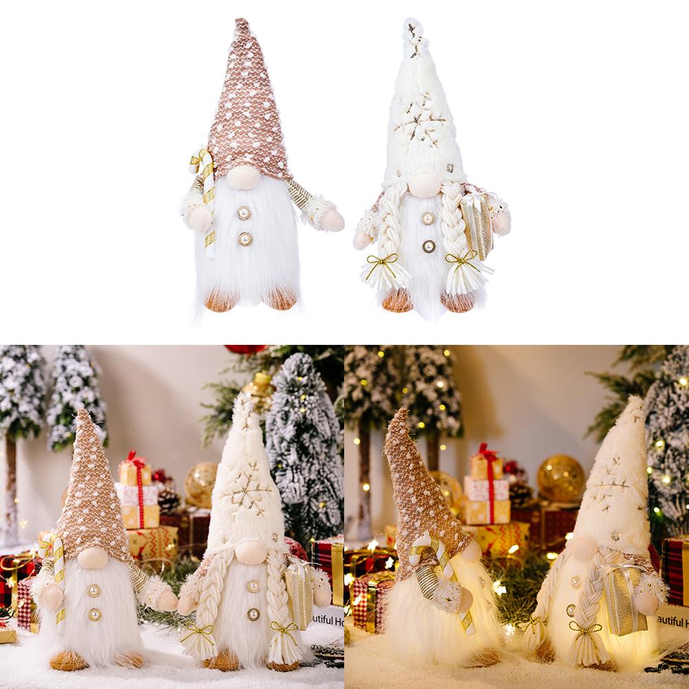 Ornaments Christmas Decoration Christmas Christmas Ornaments Decors Doll Gnome Ligh Ornaments Christmas Ornaments