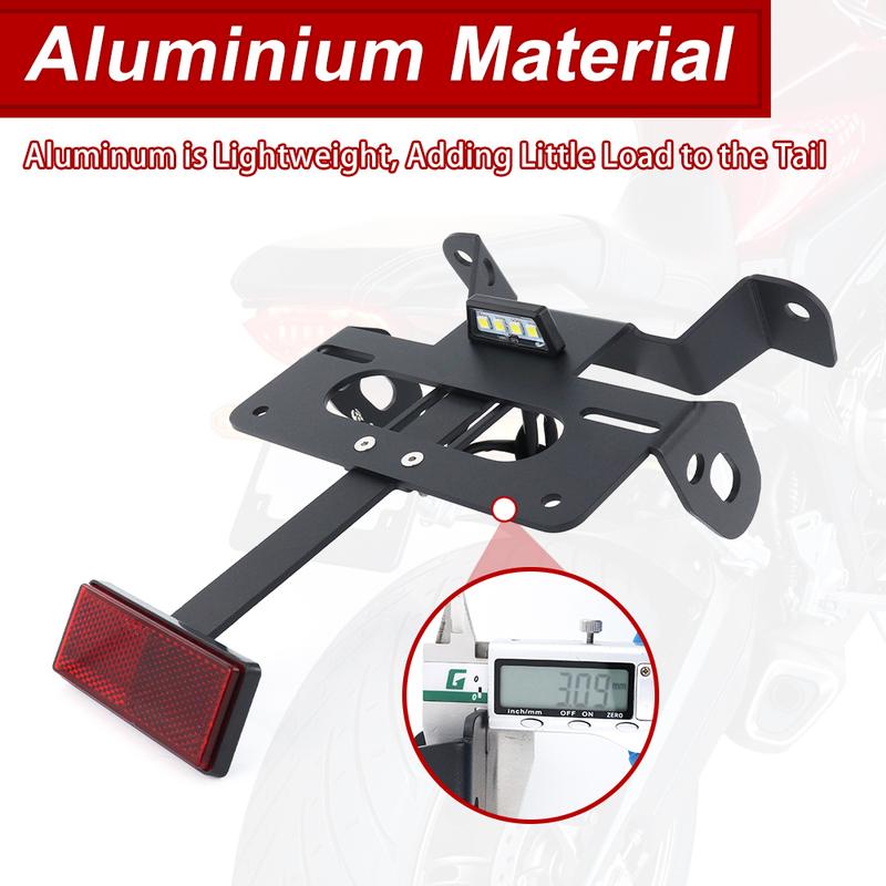 Fit For Honda CB650R CBR650R CB650R Neo Sports Café License Plate Holder Bracket Rear Tail Tidy Fender Eliminator Kit