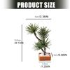 Artificial Pine Plant Miniature For Dollhouses Scene Plastic Pine Toy Accessory Retro Life Scene Photo Props