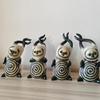 2023 Baby Goblin Halloween Dolls Decorative Figurines Art Quadruplet Ghost Doll Figurine Crafts for Garden Courtyard Small Decor Kawaii Gifts