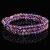 Jingde Natuurlijke Kristal Meerrijige 4mm Stenen Kralen Armband Collectie Cadeau