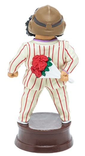 Ghibli Museum Exclusive Mamma Aiuto Boss Figure (Bubblehead Tuxedo Mini Version) - Porco Rosso Merchandise