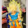 Anime Drogan Boll Son Gocool Figure Super Saiyan Gocool Action Figures 20cm Pvc Statue Collection Model Toys Gifts