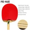SANWEI SU PINCER Racchetta da Ping Pong Impugnatura a Penna Forma Speciale Racchetta da Ping Pong Migliore Sensazione di Presa