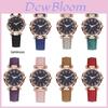 Women's Digital Belt Watch With Night Sky Design Casual Quartz Wristwatch