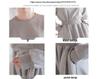 Plus Size Women's Autumn/Winter Plush Hooded Dress with Waist-Cinch, Ankle-Length, Slimming Fit