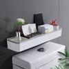 Punch Free Multifunktionaler Badezimmer-Aufbewahrungsschrank-Regal-Organizer - Wandhängendes Toilettenregal Lagerregale & Gestelle