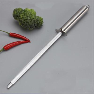 Diamond Sharpening Rod Professional Knife Sharpener Honing Steel For All Kitchen Blades Easy To Use Chef Tool Home Restaurant