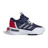 Marvel x adidas Racer TR21 EL J Captain America Kinder-Sneaker Blau Dunkelblau Wolkenweiß IF3409