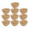 10 Pack 4'' Canary Twig Handmade Hatching Breeding Nest with Hook