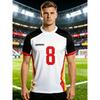 Moda Uomo T-shirt da Uomo Stampata 3D Girocollo Manica Corta Trendy Streetwear