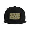 Tiny Goats On Green Goat Herd Pattern Baseball Caps Snapback Fashion Baseball Hats Casual Casquette Outdoor for Unisexs WoUnisexs
