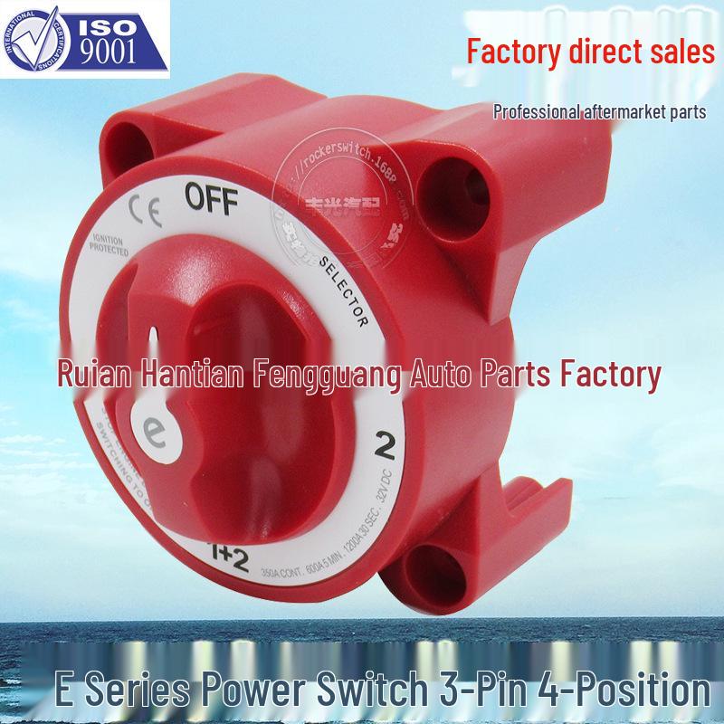 Yacht RV Power 350A Battery Main Switch - Blue Sea HD Series Car Battery