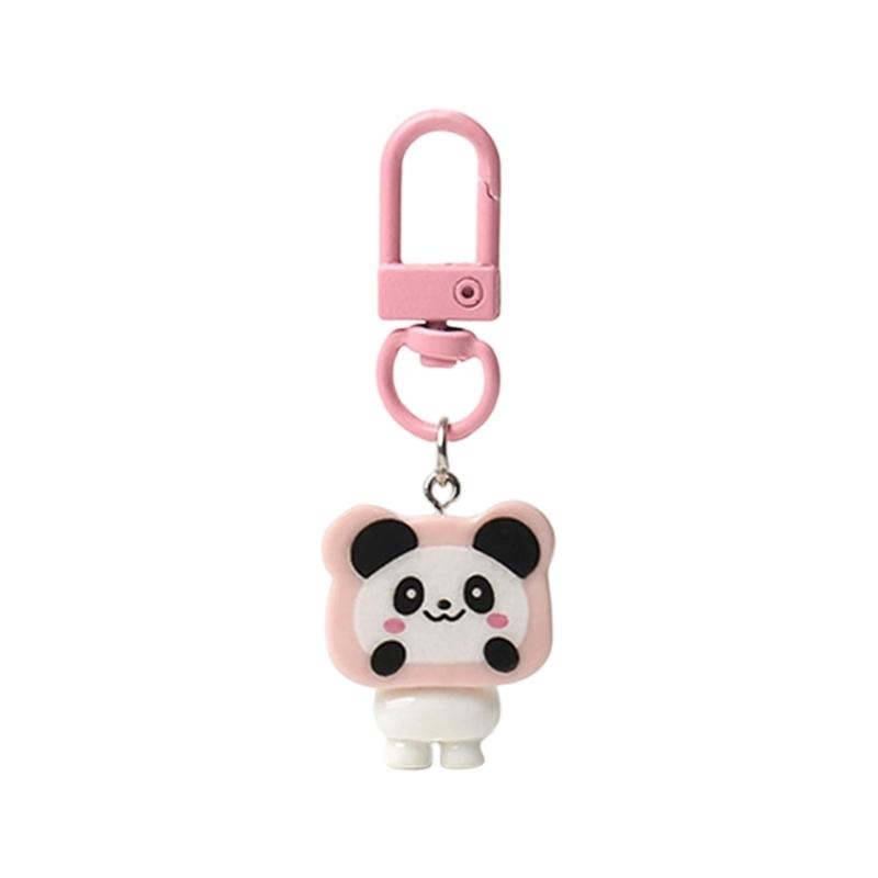Lovely Animal Keychain Backpack Handbag Pendant Cartoon Animal Keyring Car Keychain Bag Charm Decorations