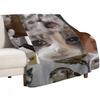 Crying Cat Throw Blanket Cozy Throw Blanket Birthday Gift For Him Her