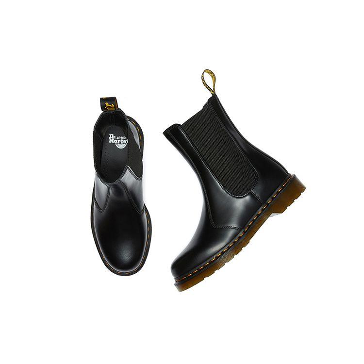 Dr. Martens 2976 Hi Smooth Leather Women's Black 26964001