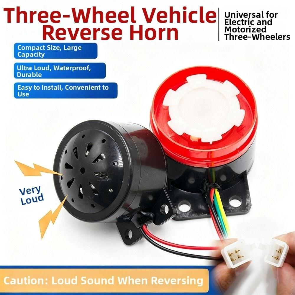 Universal Voice Warning Buzzer 12v48v60v Anti-theft Horn High Quality Tricycle Reversing Horn