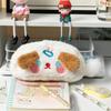 Large Capacity Pen Bag Puppy Shape Multi-functional Stationery Storage Bag Pen Box Students Gift